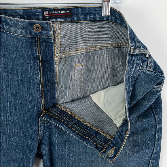 Polo Jeans Co Relaxed Fit Men’s Jeans 38x32 Fit 40 Medium Wash Classic Straight - Picture 5 of 12